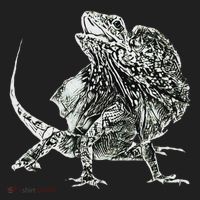 Frilled Lizard Terrarium Motif Reptiles Frilled Lizards Hat thumb 2