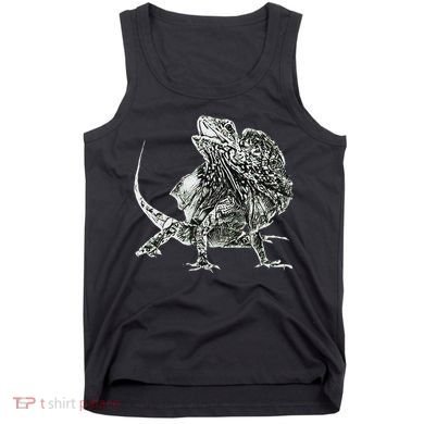 Frilled Lizard Terrarium Motif Reptiles Frilled Lizards Tank Top