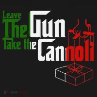 Funny Leave The Gun Take The Cannoli Italian Flag Women's Tank Top thumb 5