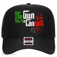 Funny Leave The Gun Take The Cannoli Italian Flag Hat thumb 0