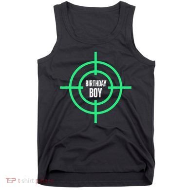 Funny Laser Tag Birthday Party Cute Laser Tag Tank Top