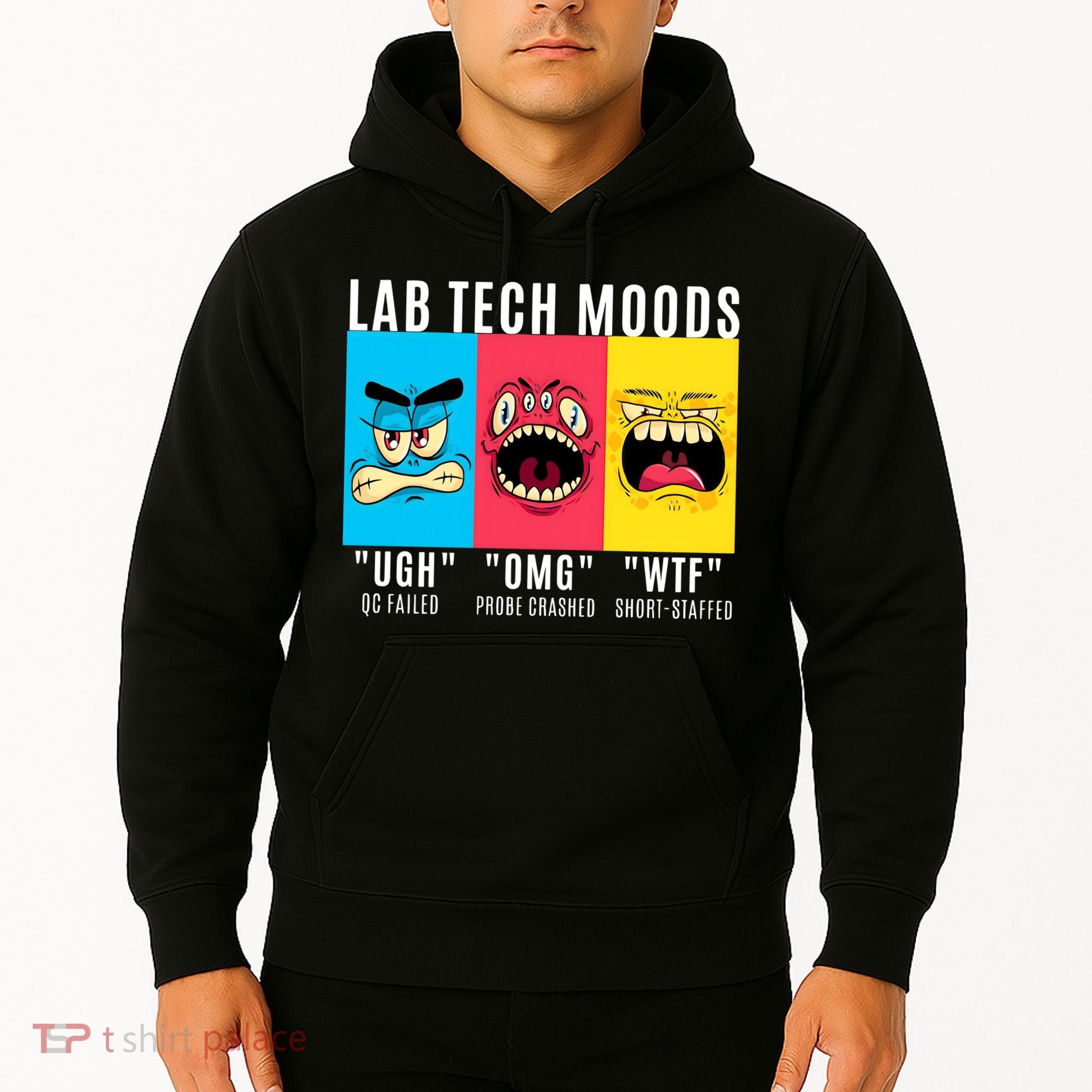 Funny Lab Tech Mood Lab Scientist Lab Week Medical Lab Science Hoodie