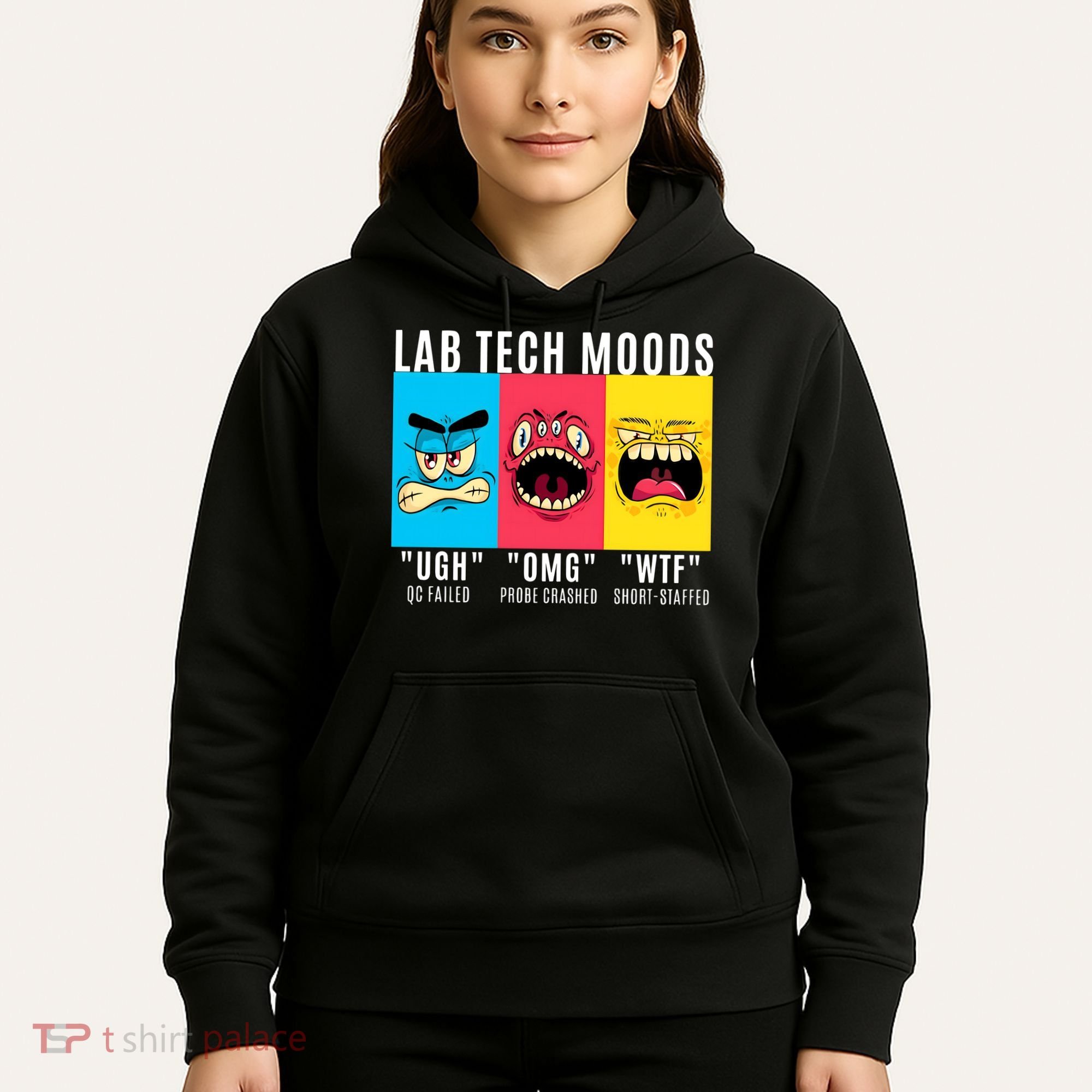 Funny Lab Tech Mood Lab Scientist Lab Week Medical Lab Science Hoodie