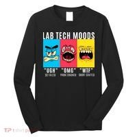 Funny Lab Tech Mood Lab Scientist Lab Week Medical Lab Science Long Sleeve Shirt thumb 0