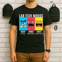 Funny Lab Tech Mood Lab Scientist Lab Week Medical Lab Science T-Shirt thumb 6