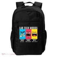 Funny Lab Tech Mood Lab Scientist Lab Week Medical Lab Science Backpack thumb 0