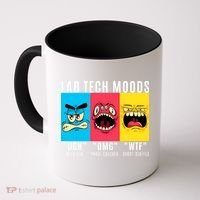 Funny Lab Tech Mood Lab Scientist Lab Week Medical Lab Science Coffee Mug thumb 0