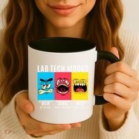 Funny Lab Tech Mood Lab Scientist Lab Week Medical Lab Science Coffee Mug thumb 3