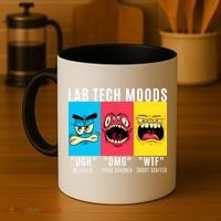 Funny Lab Tech Mood Lab Scientist Lab Week Medical Lab Science Coffee Mug thumb 4