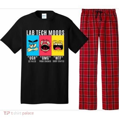 Funny Lab Tech Mood Lab Scientist Lab Week Medical Lab Science Pajama Set