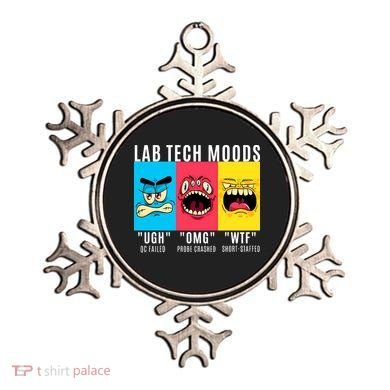 Funny Lab Tech Mood Lab Scientist Lab Week Medical Lab Science Ornament