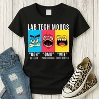 Funny Lab Tech Mood Lab Scientist Lab Week Medical Lab Science Women's T-Shirt thumb 3