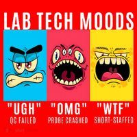 Funny Lab Tech Mood Lab Scientist Lab Week Medical Lab Science Santa Hat thumb 1