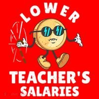 Funny Lower Teacher's Salaries Costume  Santa Hat thumb 1