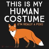Fox Lover This Is My Hu Costume IM Really A Fox Gift USA-Made Doggie Bandana thumb 2