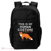 Fox Lover This Is My Hu Costume IM Really A Fox Gift Backpack thumb 0