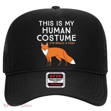 Fox Lover This Is My Hu Costume IM Really A Fox Gift Hat