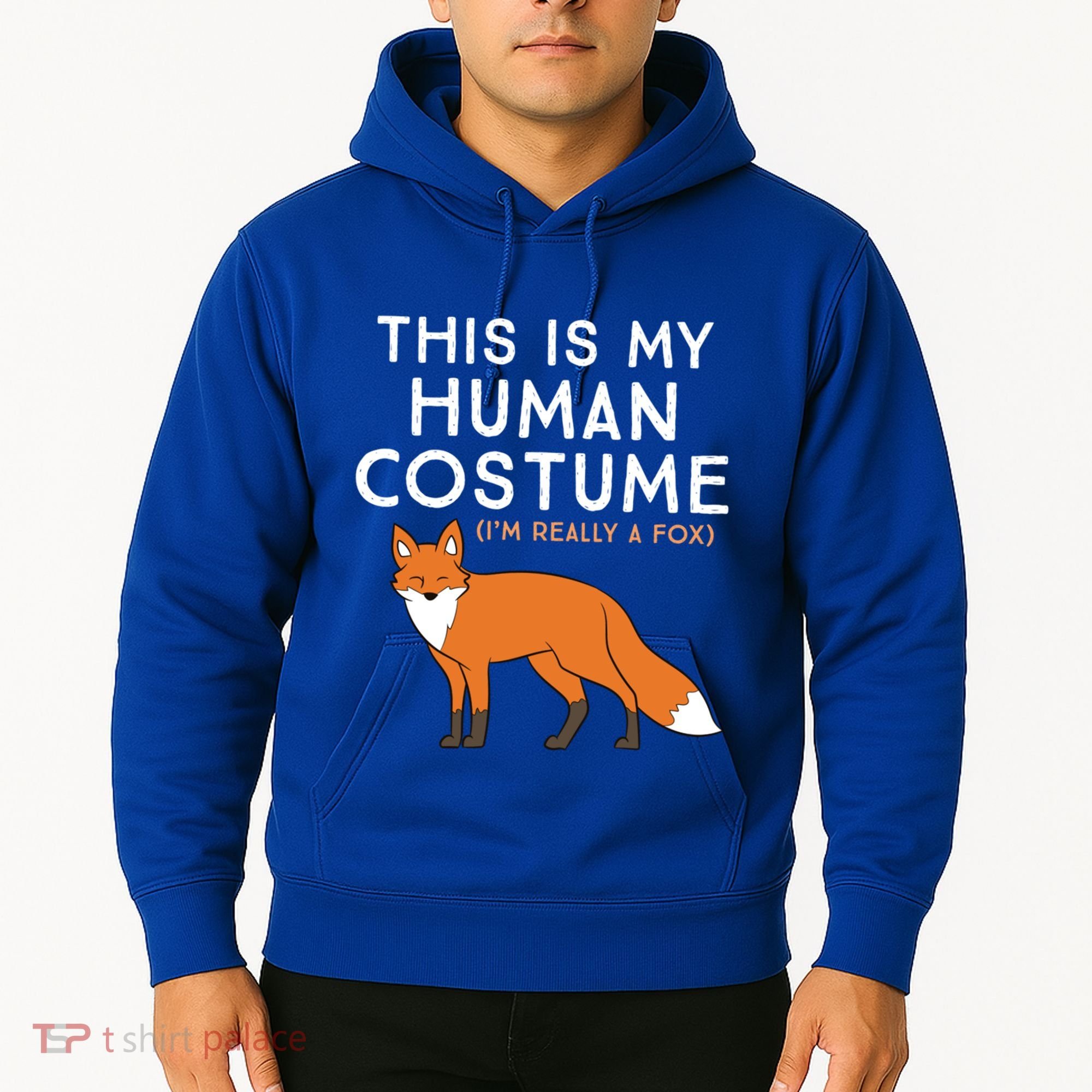 Fox Lover This Is My Hu Costume IM Really A Fox Gift Hoodie