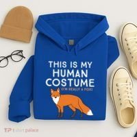 Fox Lover This Is My Hu Costume IM Really A Fox Gift Hoodie thumb 4