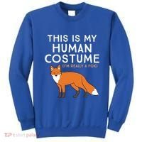 Fox Lover This Is My Hu Costume IM Really A Fox Gift Sweatshirt thumb 0