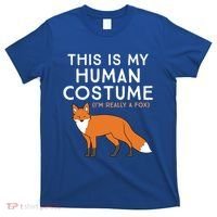 Fox Lover This Is My Hu Costume IM Really A Fox Gift T-Shirt thumb 0