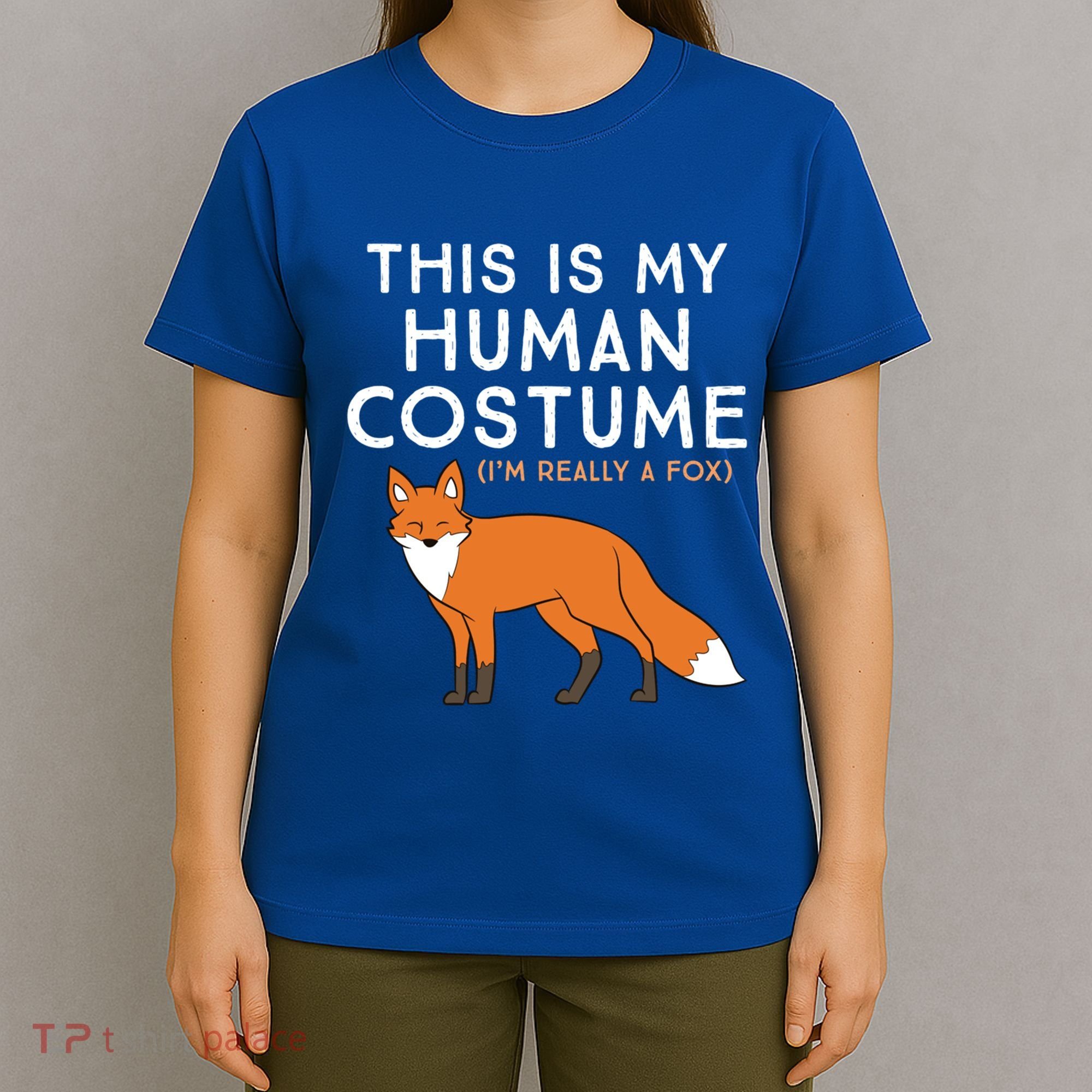 Fox Lover This Is My Hu Costume IM Really A Fox Gift T-Shirt