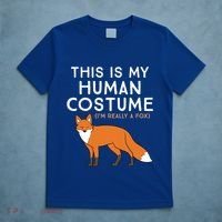 Fox Lover This Is My Hu Costume IM Really A Fox Gift T-Shirt thumb 5