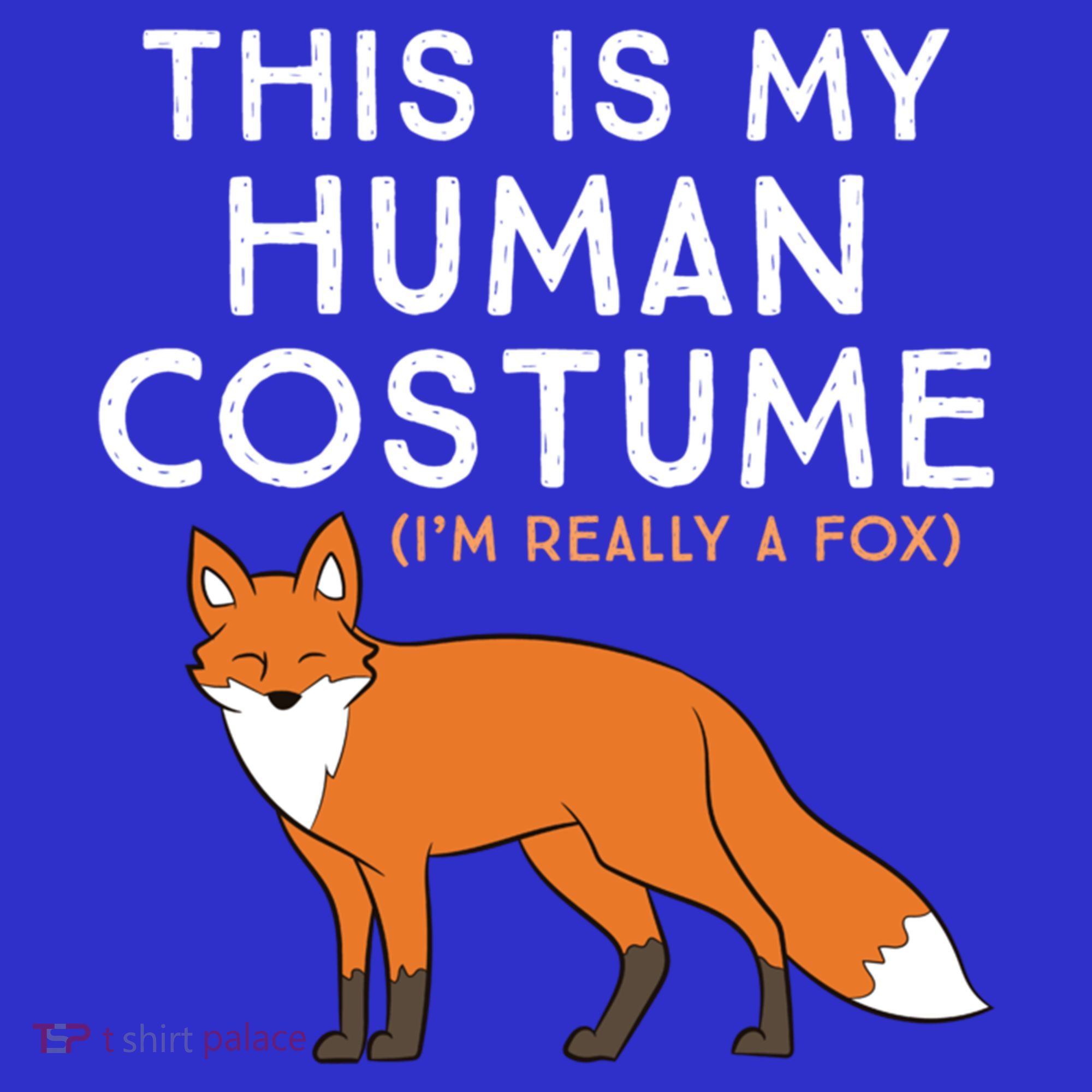 Fox Lover This Is My Hu Costume IM Really A Fox Gift Mousepad