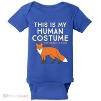 Fox Lover This Is My Hu Costume IM Really A Fox Gift Baby Bodysuit thumb 0