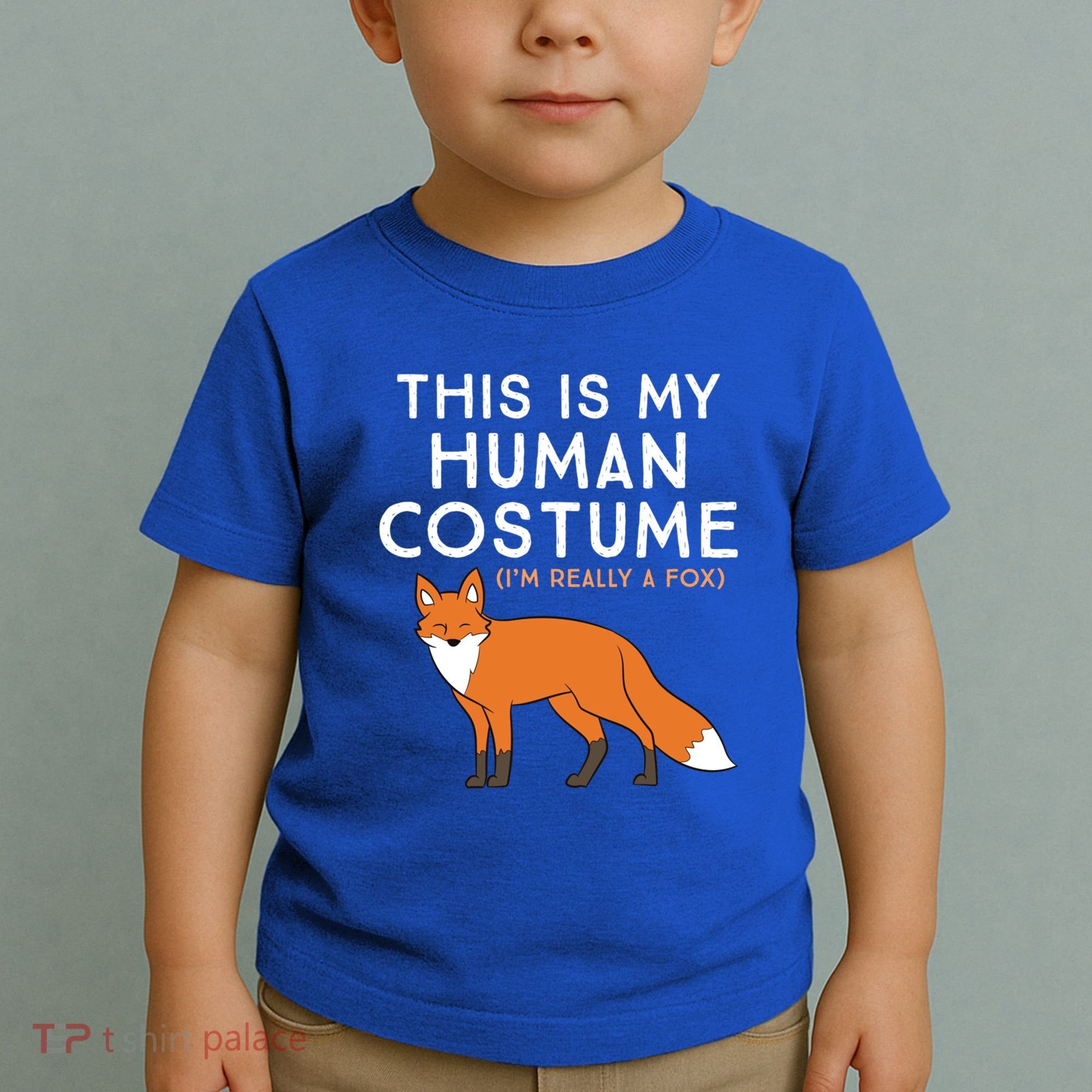 Fox Lover This Is My Hu Costume IM Really A Fox Gift Toddler T-Shirt