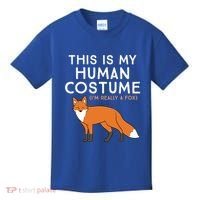 Fox Lover This Is My Hu Costume IM Really A Fox Gift Kids T-Shirt thumb 0