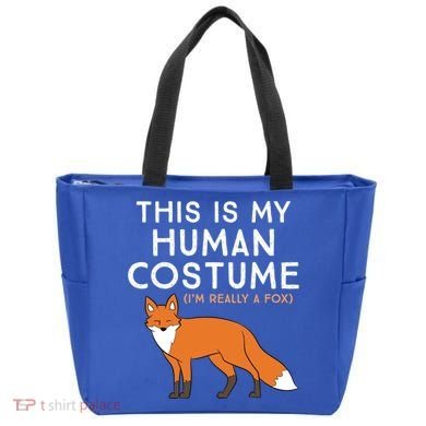 Fox Lover This Is My Hu Costume IM Really A Fox Gift Tote Bag