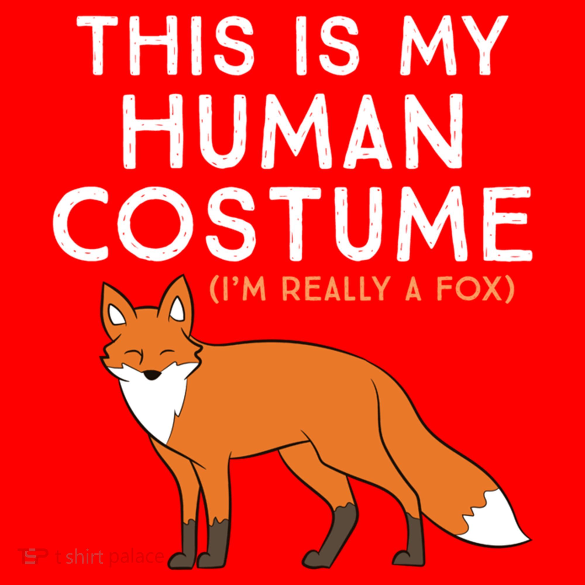 Fox Lover This Is My Hu Costume IM Really A Fox Gift Santa Hat