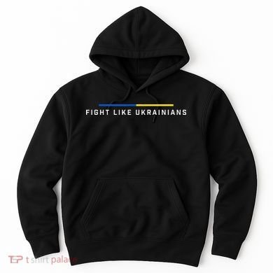 Fight Like Ukrainian Ukraine Flag Support Hoodie