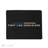 Fight Like Ukrainian Ukraine Flag Support Mousepad thumb 0