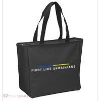 Fight Like Ukrainian Ukraine Flag Support Tote Bag thumb 2