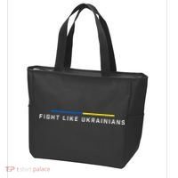 Fight Like Ukrainian Ukraine Flag Support Tote Bag thumb 3