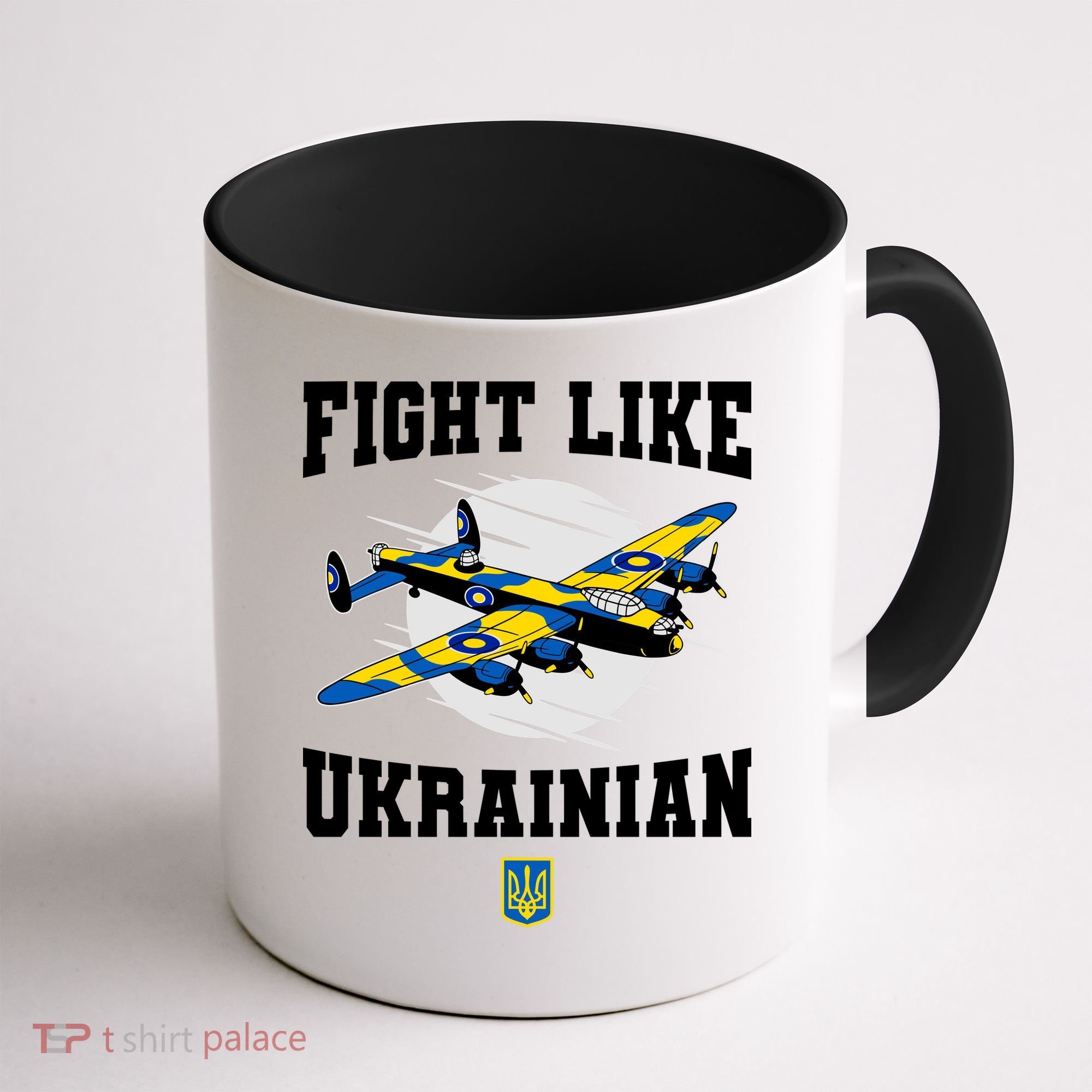 Fight Like Ukrainian I Stand With Ukraine Support Coffee Mug