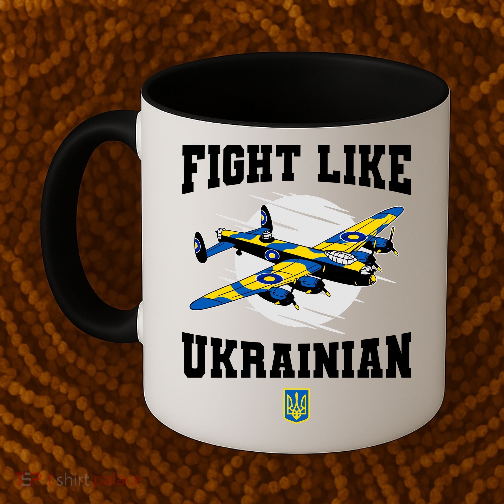 Fight Like Ukrainian I Stand With Ukraine Support Coffee Mug