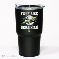 Fight Like Ukrainian I Stand With Ukraine Support Tumbler thumb 0