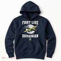 Fight Like Ukrainian I Stand With Ukraine Support Hoodie thumb 0