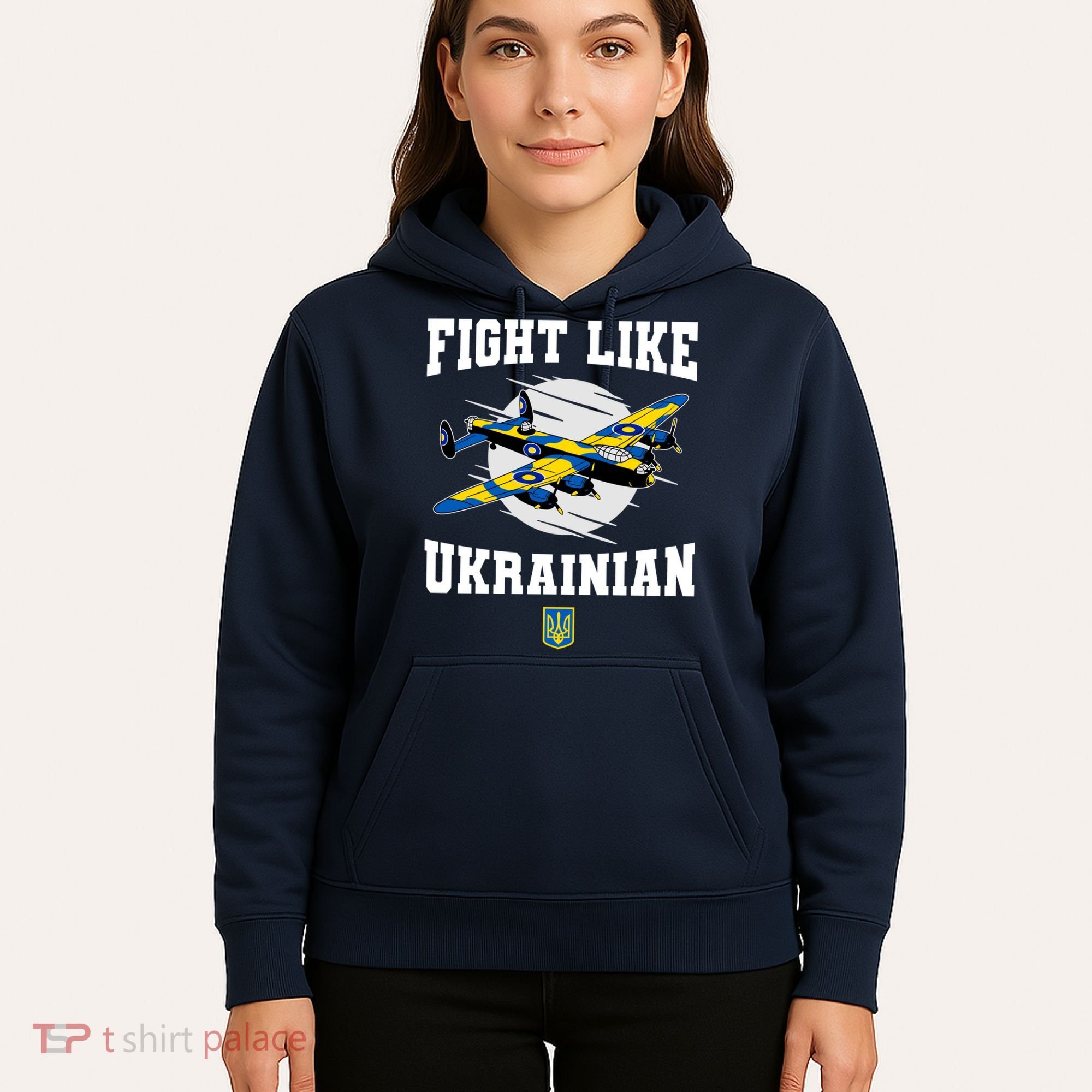 Fight Like Ukrainian I Stand With Ukraine Support Hoodie