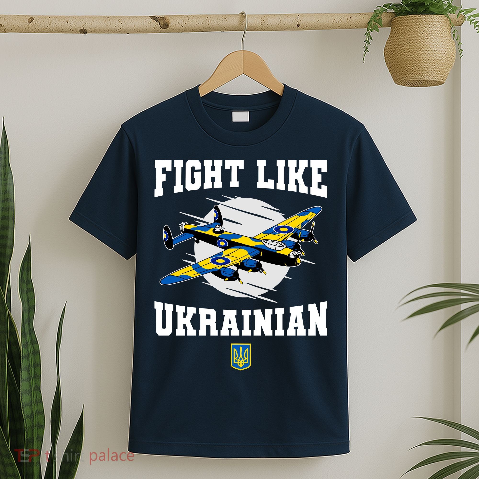 Fight Like Ukrainian I Stand With Ukraine Support T-Shirt