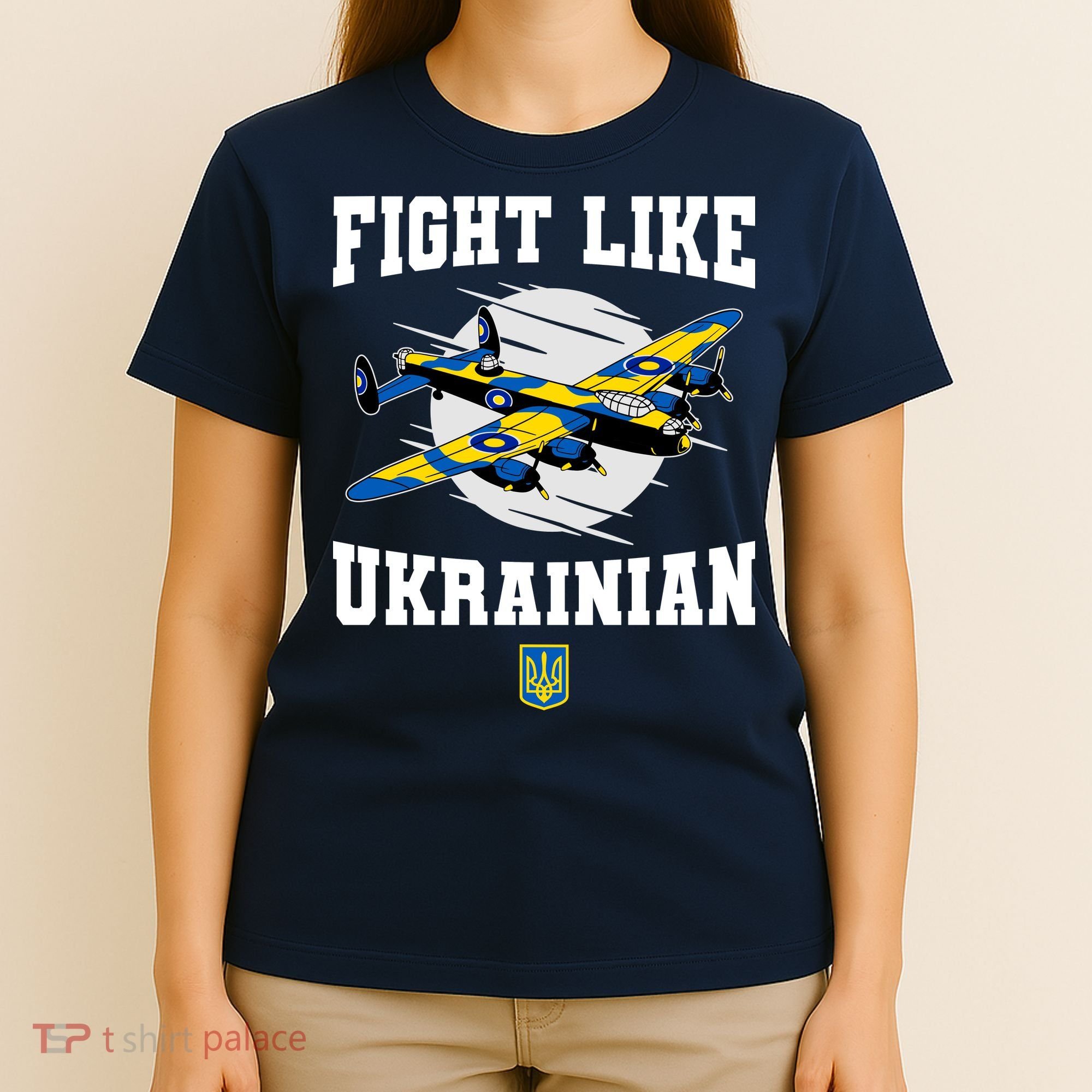 Fight Like Ukrainian I Stand With Ukraine Support T-Shirt