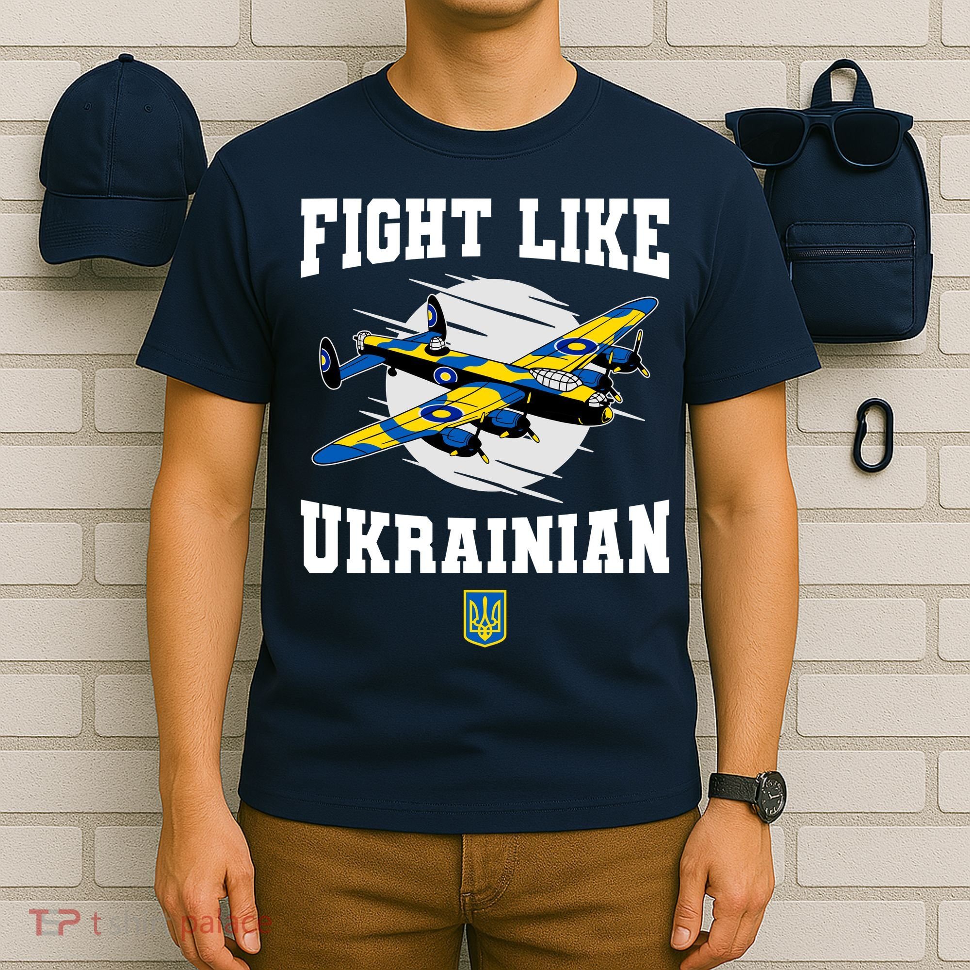 Fight Like Ukrainian I Stand With Ukraine Support T-Shirt