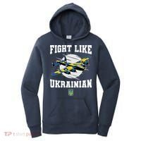 Fight Like Ukrainian I Stand With Ukraine Support Women's Hoodie thumb 0