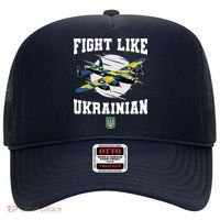 Fight Like Ukrainian I Stand With Ukraine Support Hat thumb 0
