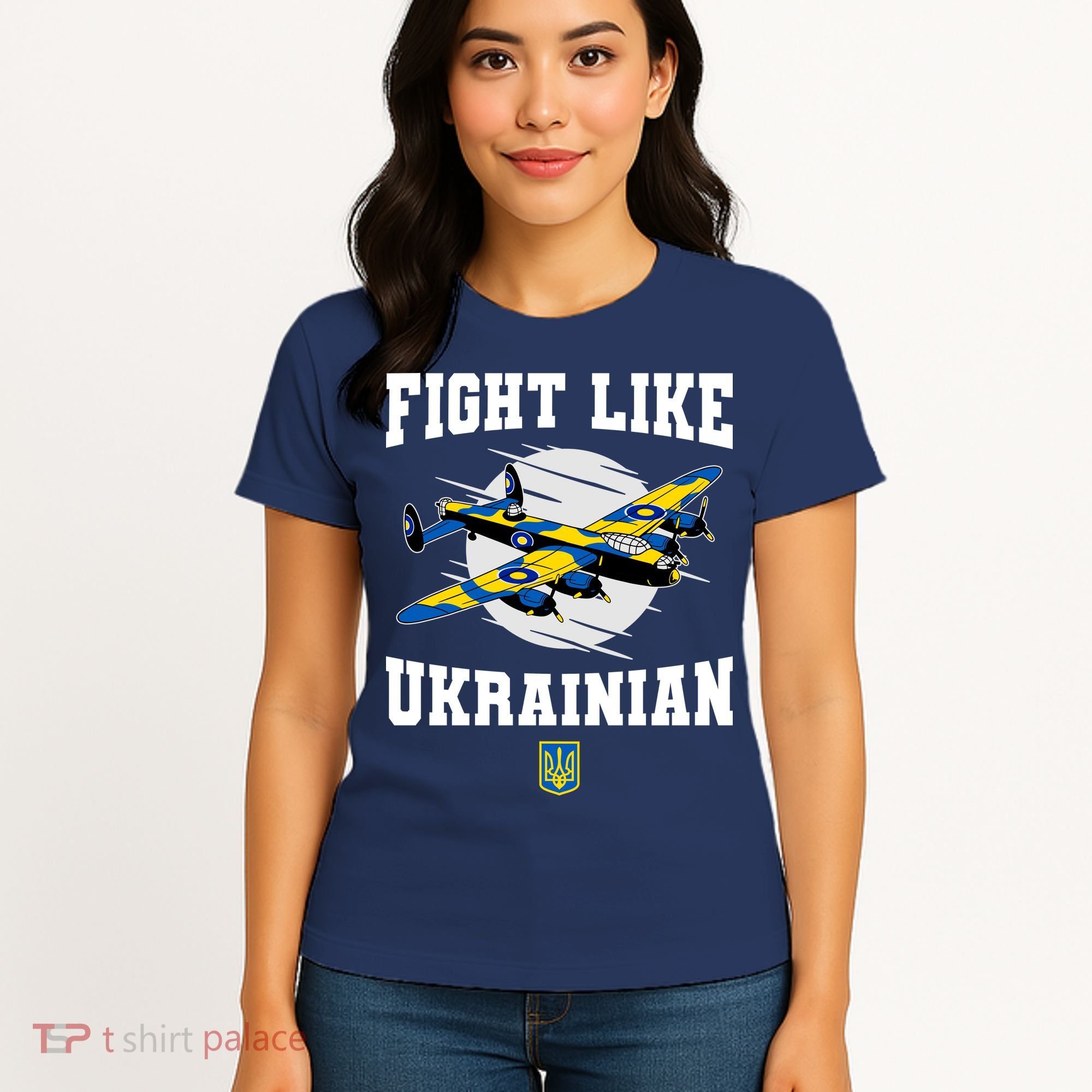 Fight Like Ukrainian I Stand With Ukraine Support Women's T-Shirt
