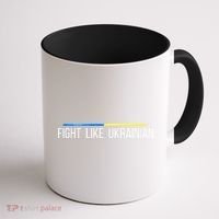 Fight Like Ukrainian Coffee Mug thumb 1