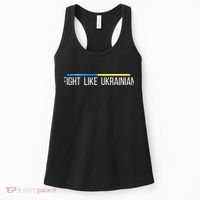 Fight Like Ukrainian Women's Tank Top thumb 0
